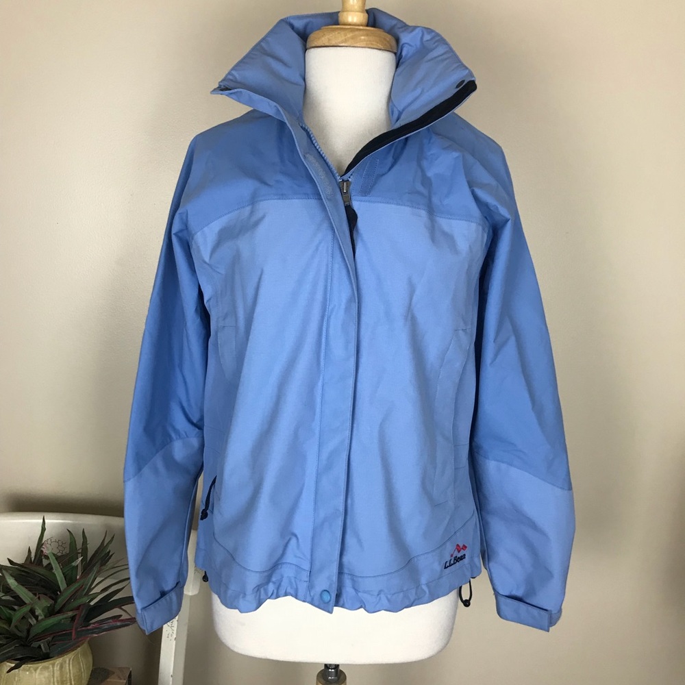 LL Bean Vintage Lightweight Hooded Jacket